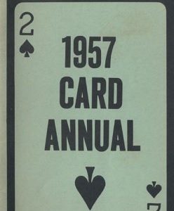 Laurie Ireland - 1957 Card Annual